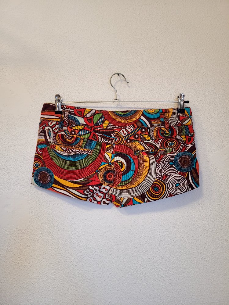 70s style mini şort