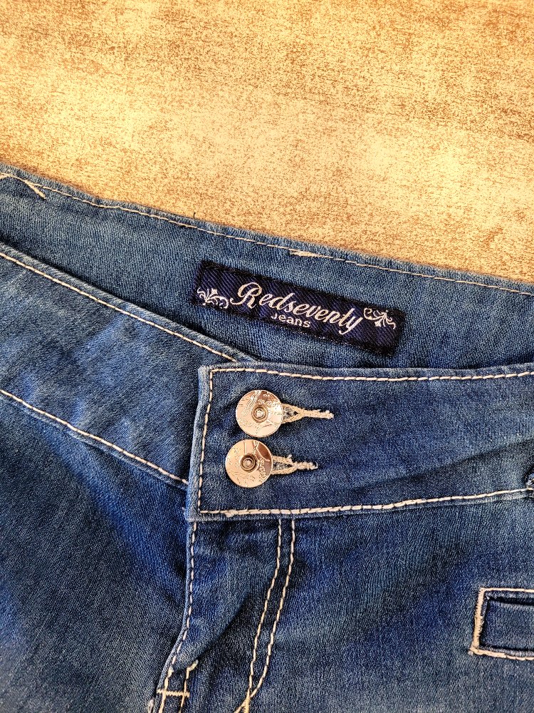 Mini denim şort