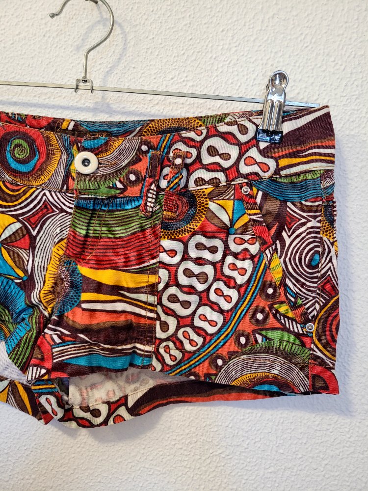 70s style mini şort
