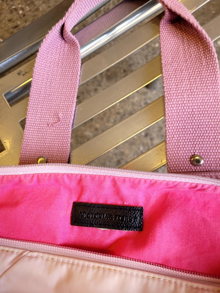 Pink Victoria's Secret mini çanta
