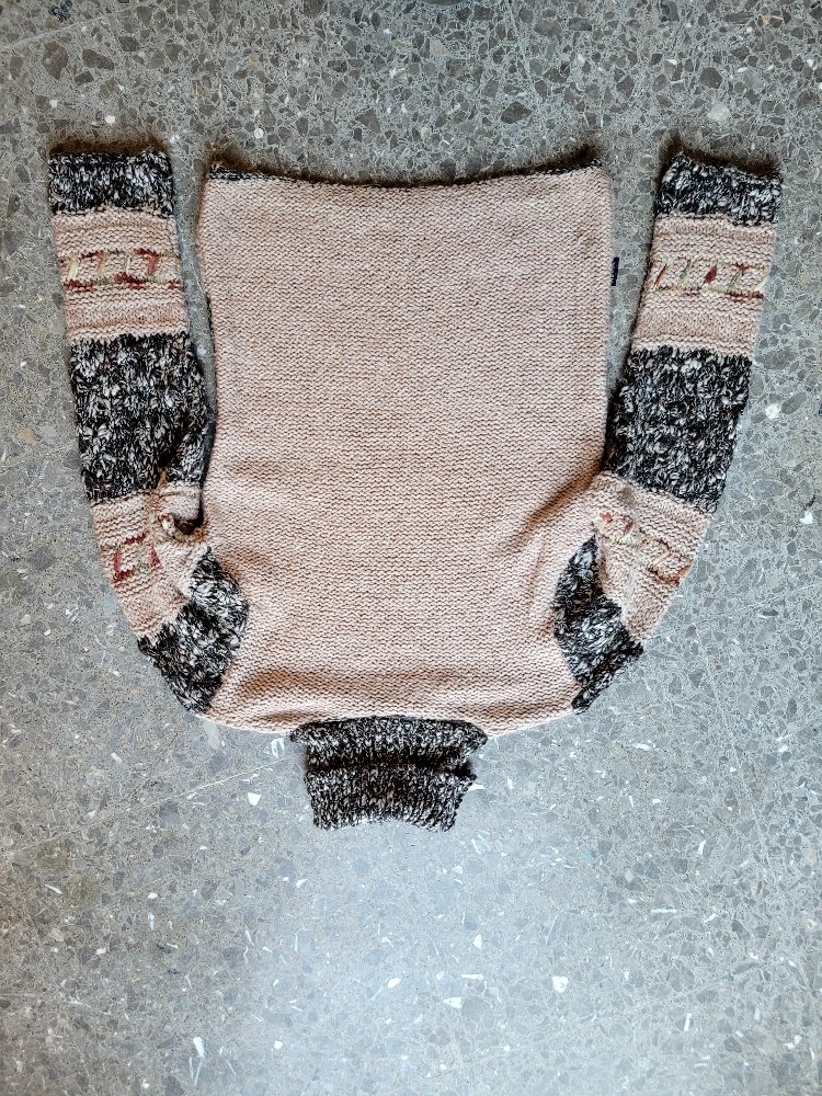 90s striped sweater