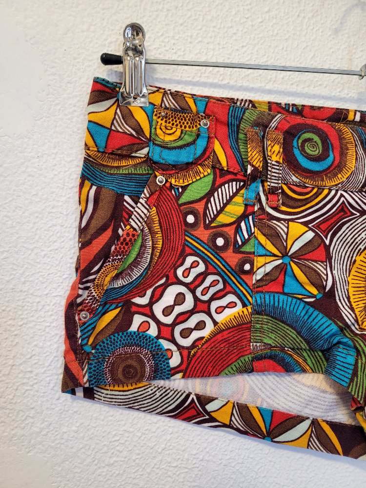 70s style mini şort