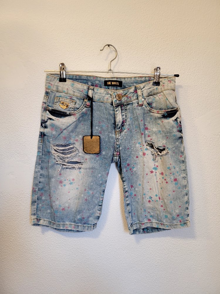 Star Denim Şort