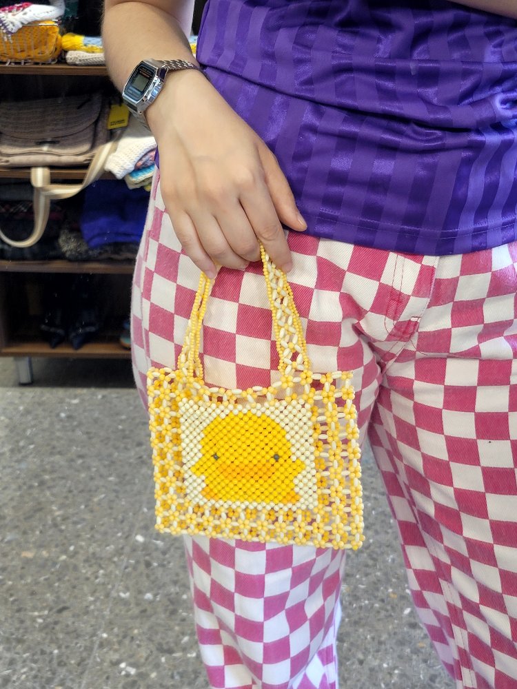 90s beaded bag