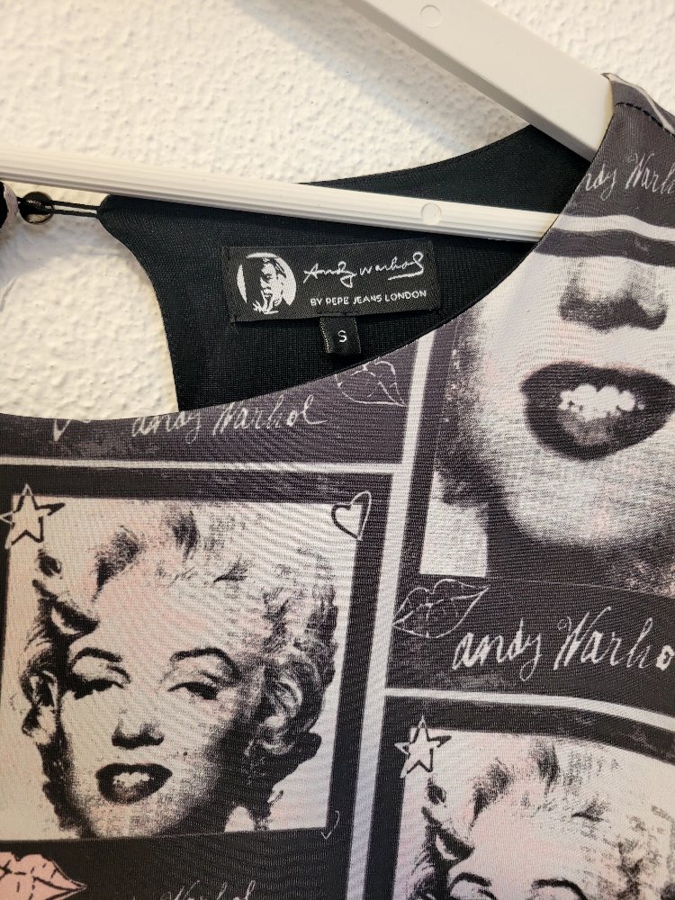Marilyn Monroe Desenli Elbise