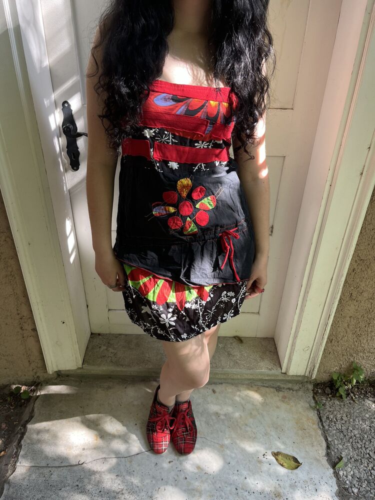 Flower uniq dress
