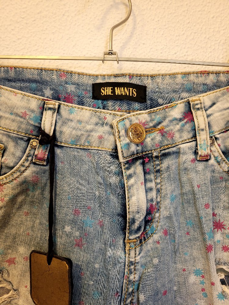Star Denim Şort