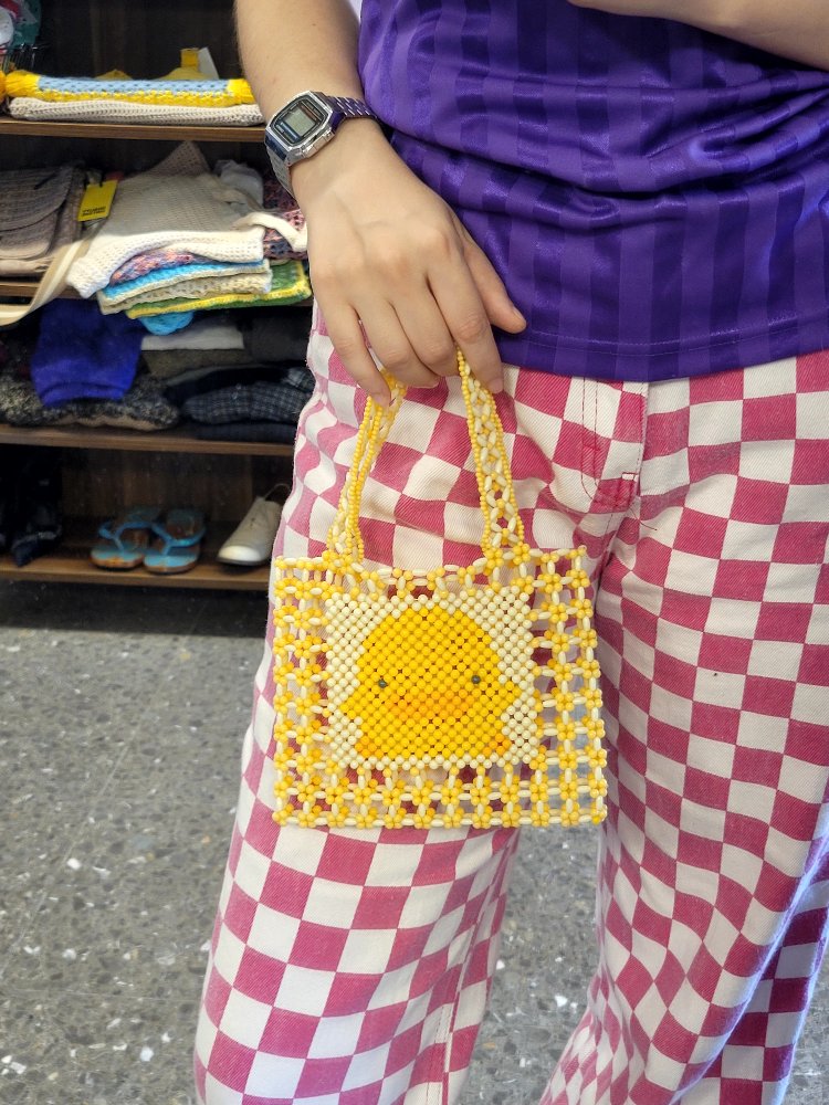 90s beaded bag