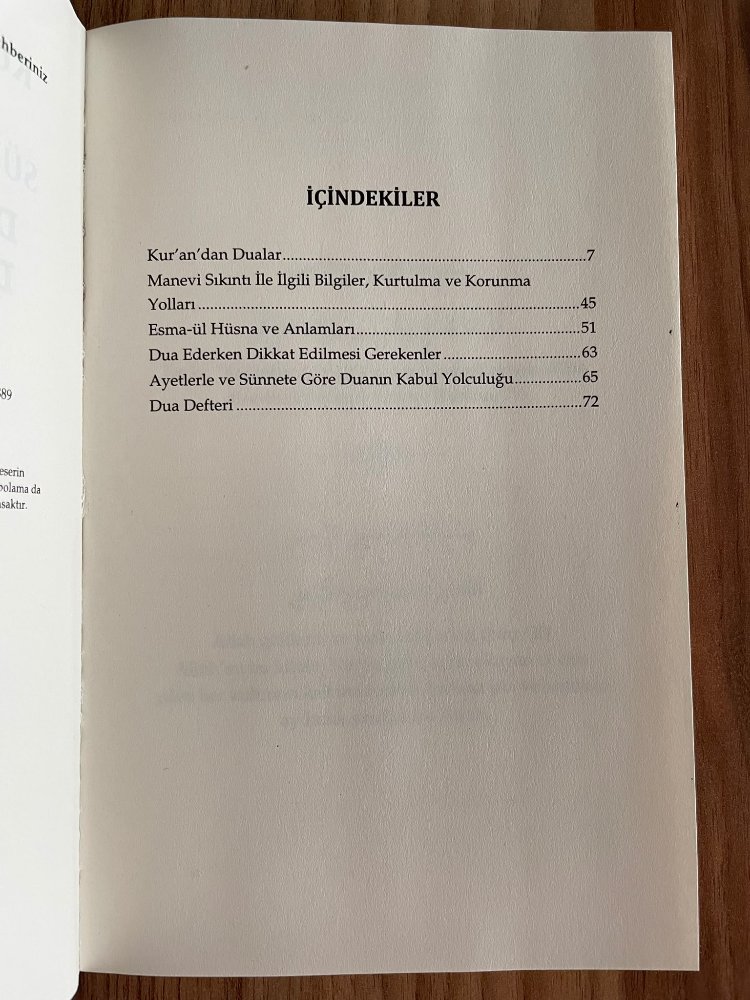 Kurandan Dualar ve Sünnet Aracılığıyla Dua Defteriniz Dua Rehberiniz