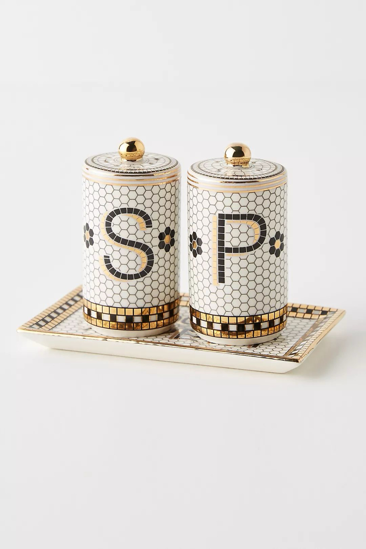 Anthropologie Bistro Tile Tuzluk Seti