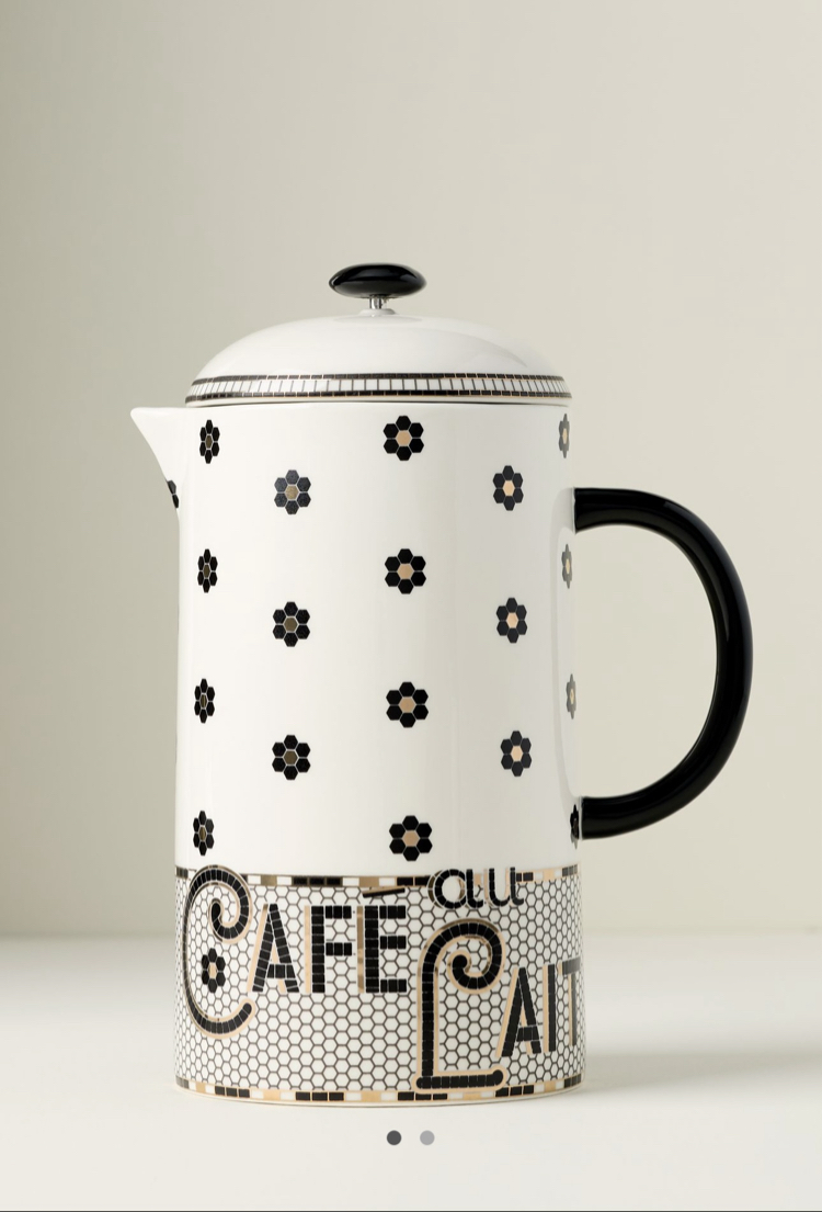 Anthropologie French Press Büyük Boy