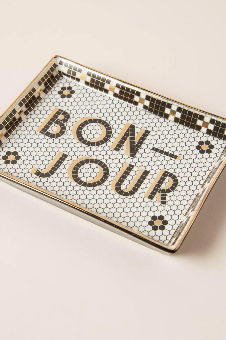 Anthropologie Bistro Tile Bonjour Tabak