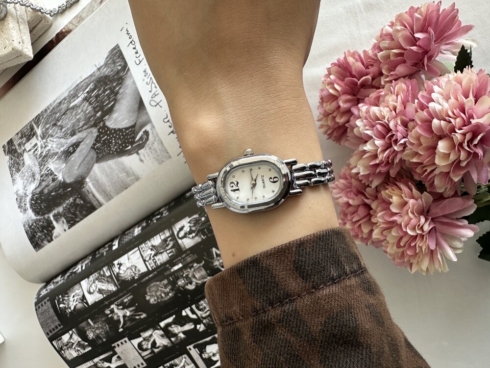 Silver Amelie Model Saat