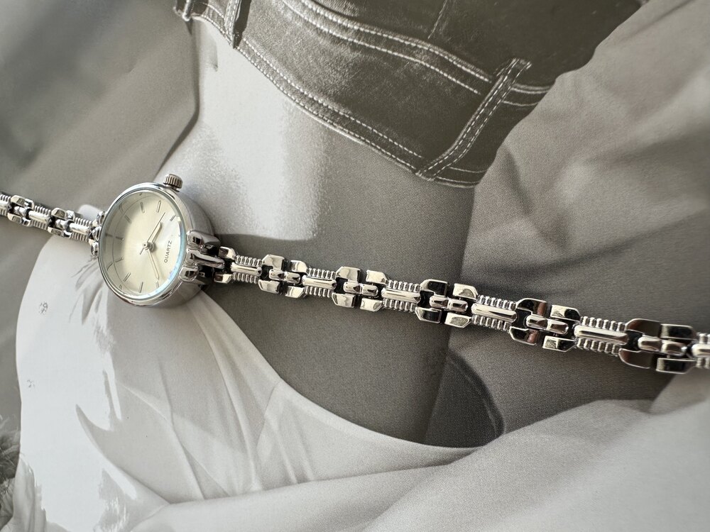 Silver Clarie Model Saat