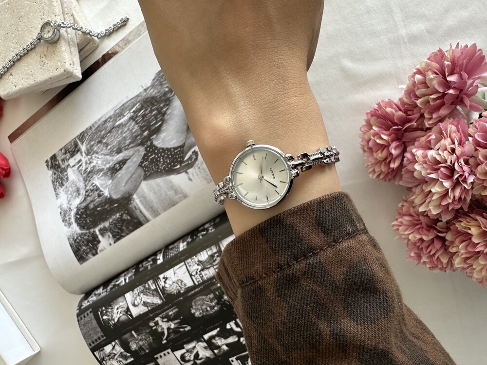 Silver Clarie Model Saat
