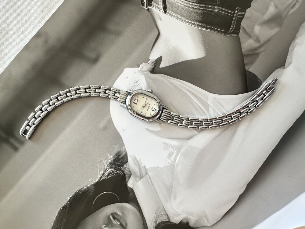 Silver Amelie Model Saat