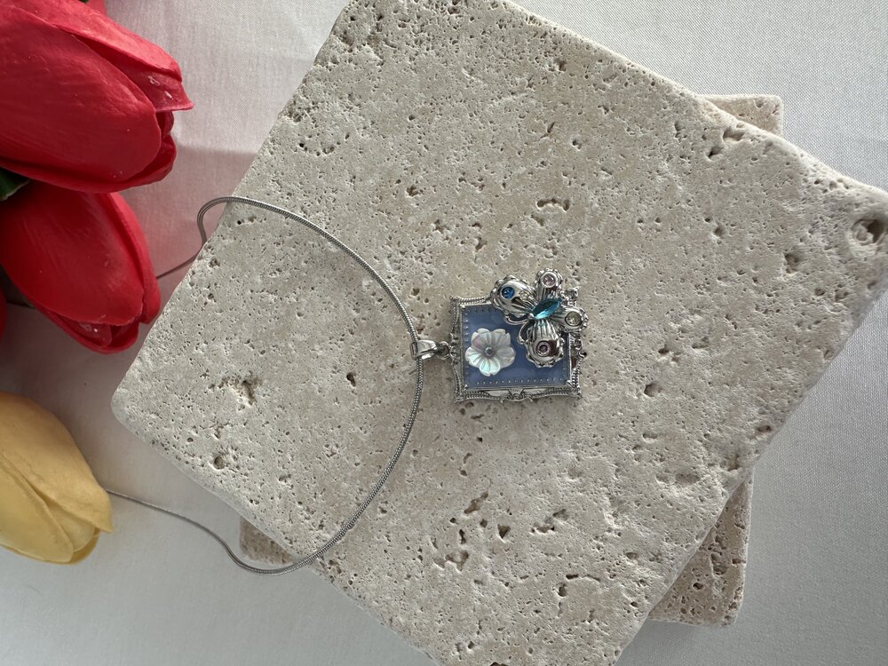 Silver Sanat Kolye | Çelik
