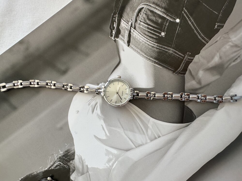 Silver Clarie Model Saat
