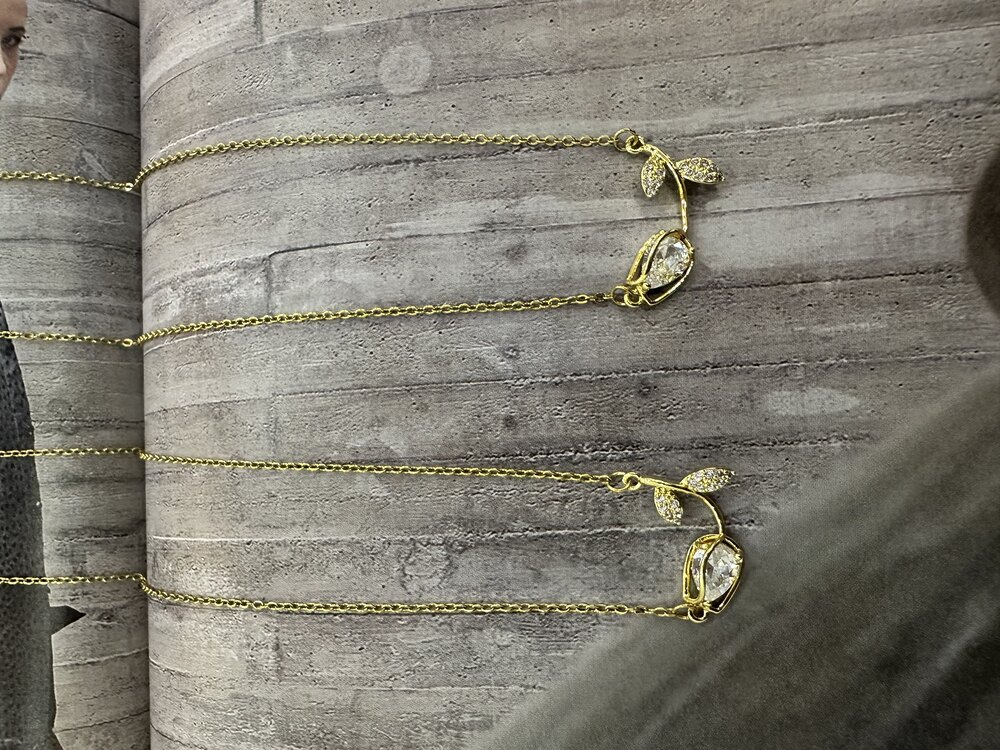 Gold Rose Kolye | Çelik