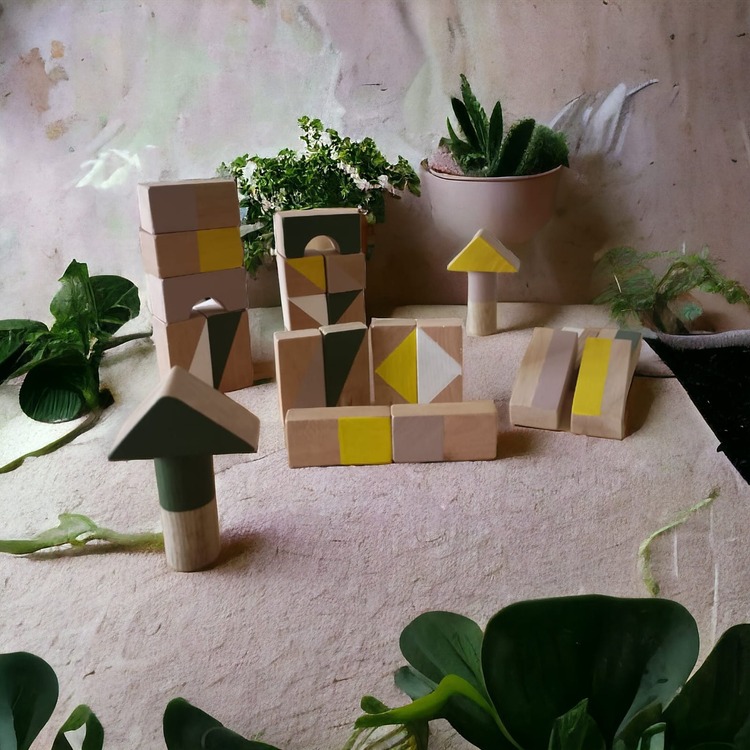 DUENDE TREND MONTESSORİ 26 PARÇA 4 RENK BLOK SET