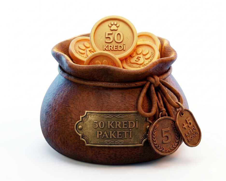 50 Kredi (+5 Bonus)