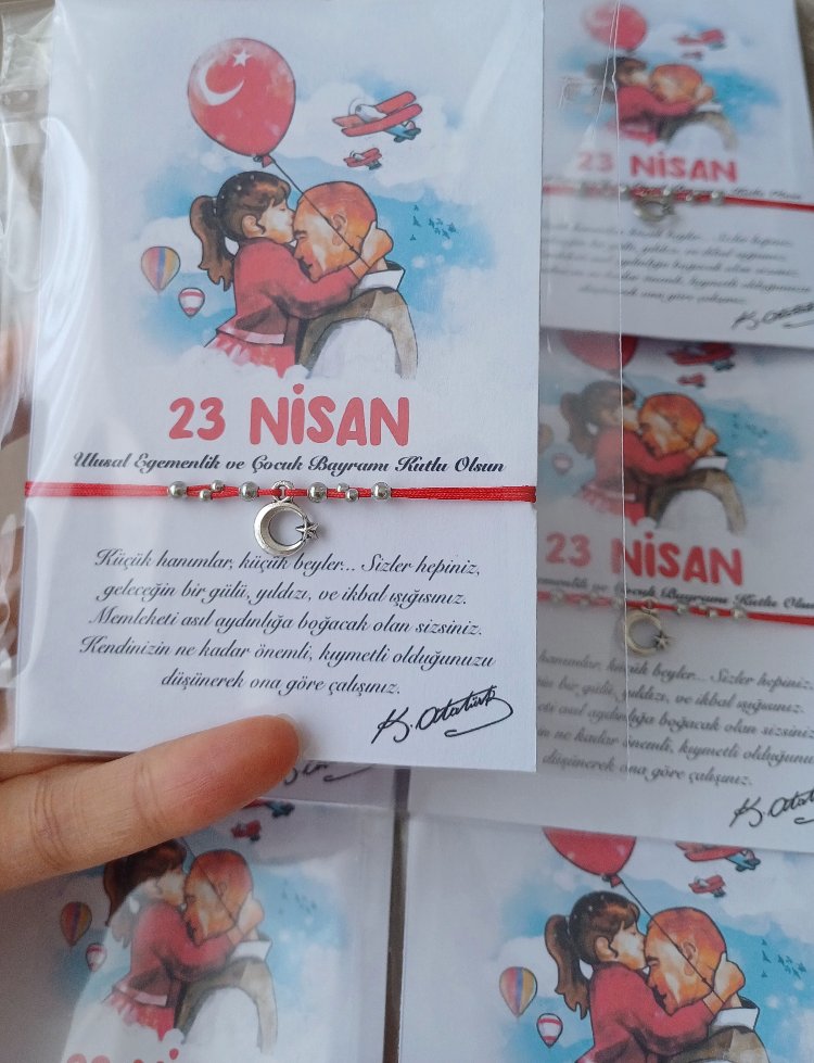 10 Adet Ay Yıldız Bileklik
