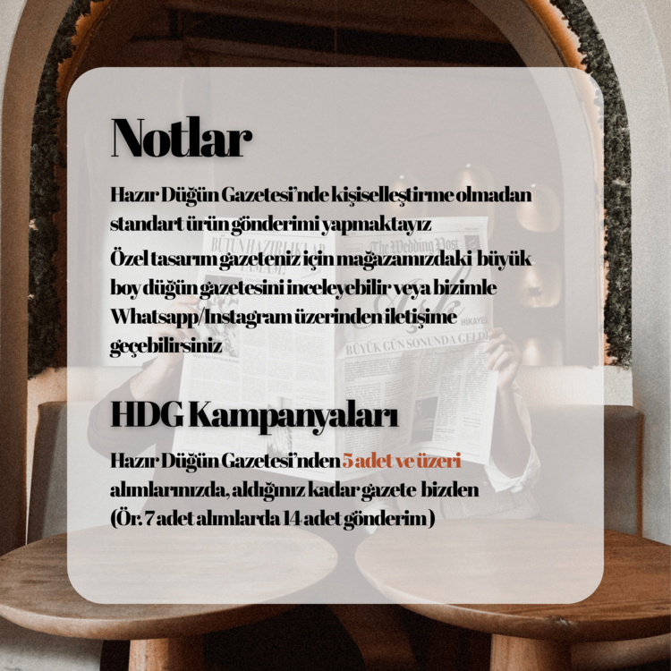 Hazır Düğün Gazetesi