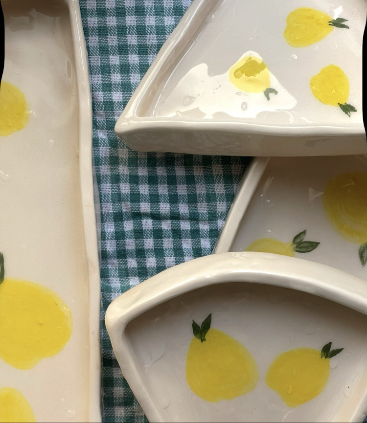 pizza Plate Set – 4 Pieces