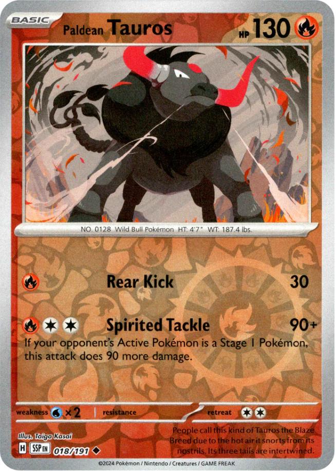 Paldean Tauros