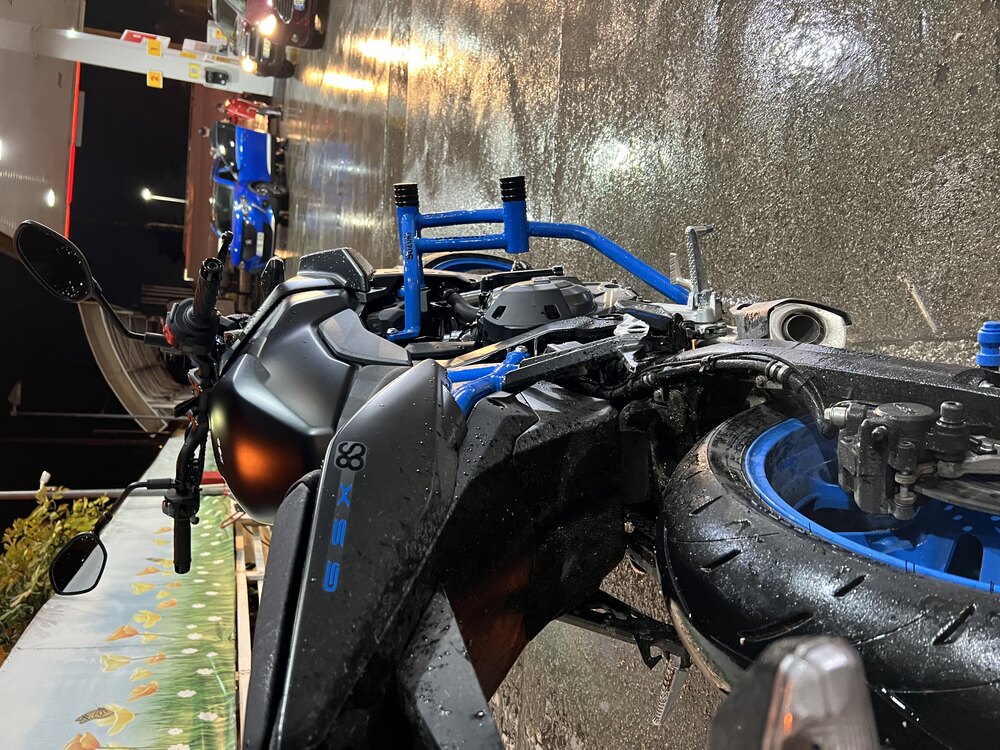 Suzuki Gsx8s 4 lü koruma demiri
