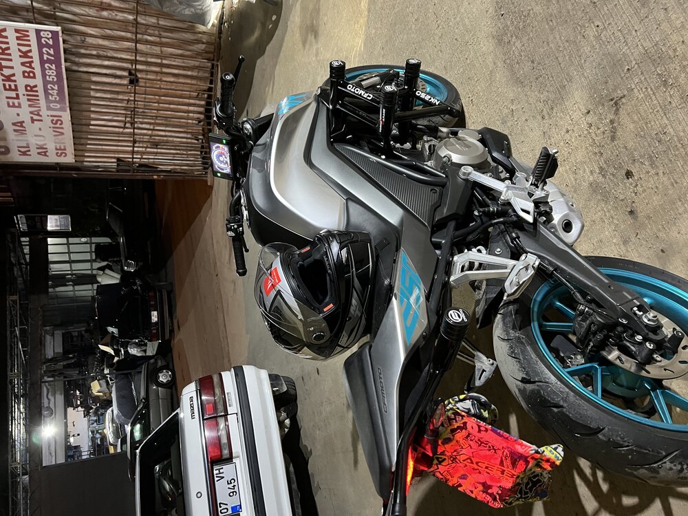 Cf moto nk250 6 lı koruma demirimiz II.SERI