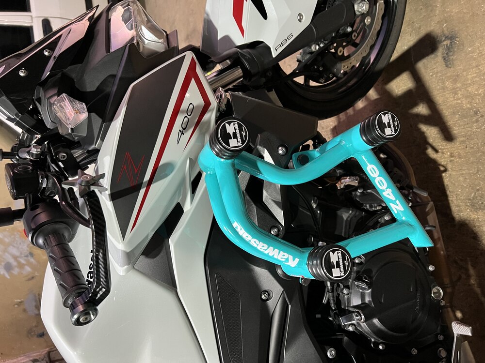 Kawasaki z400 6lı koruma demirimiz