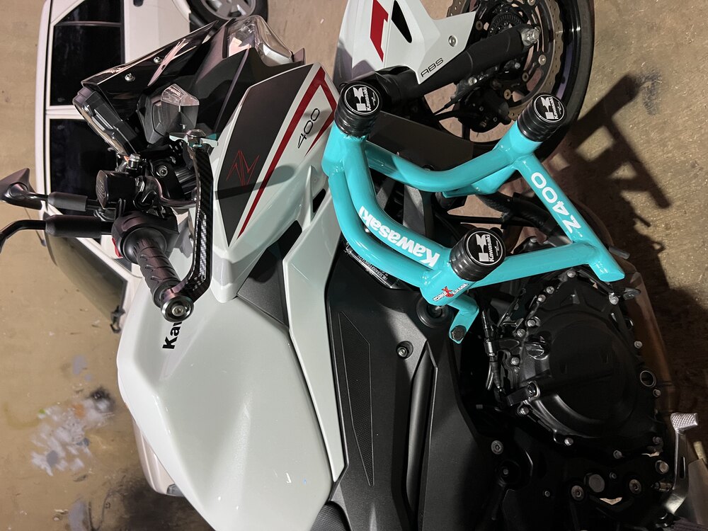 Kawasaki z400 6lı koruma demirimiz