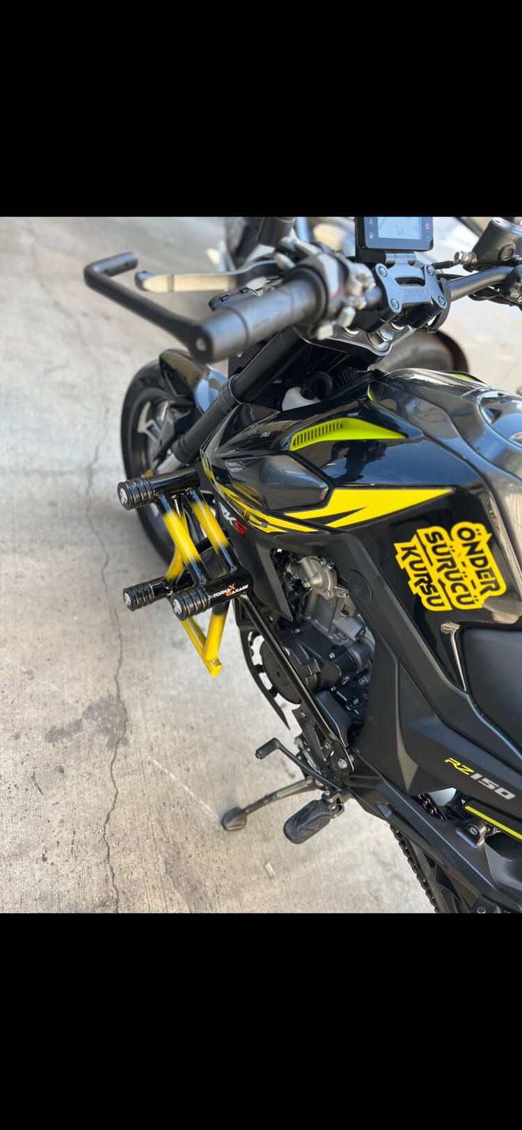 Rks Zontes rz125/150 6 lı koruma demiri