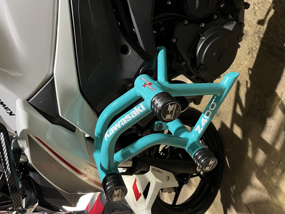 Kawasaki z400 6lı koruma demirimiz