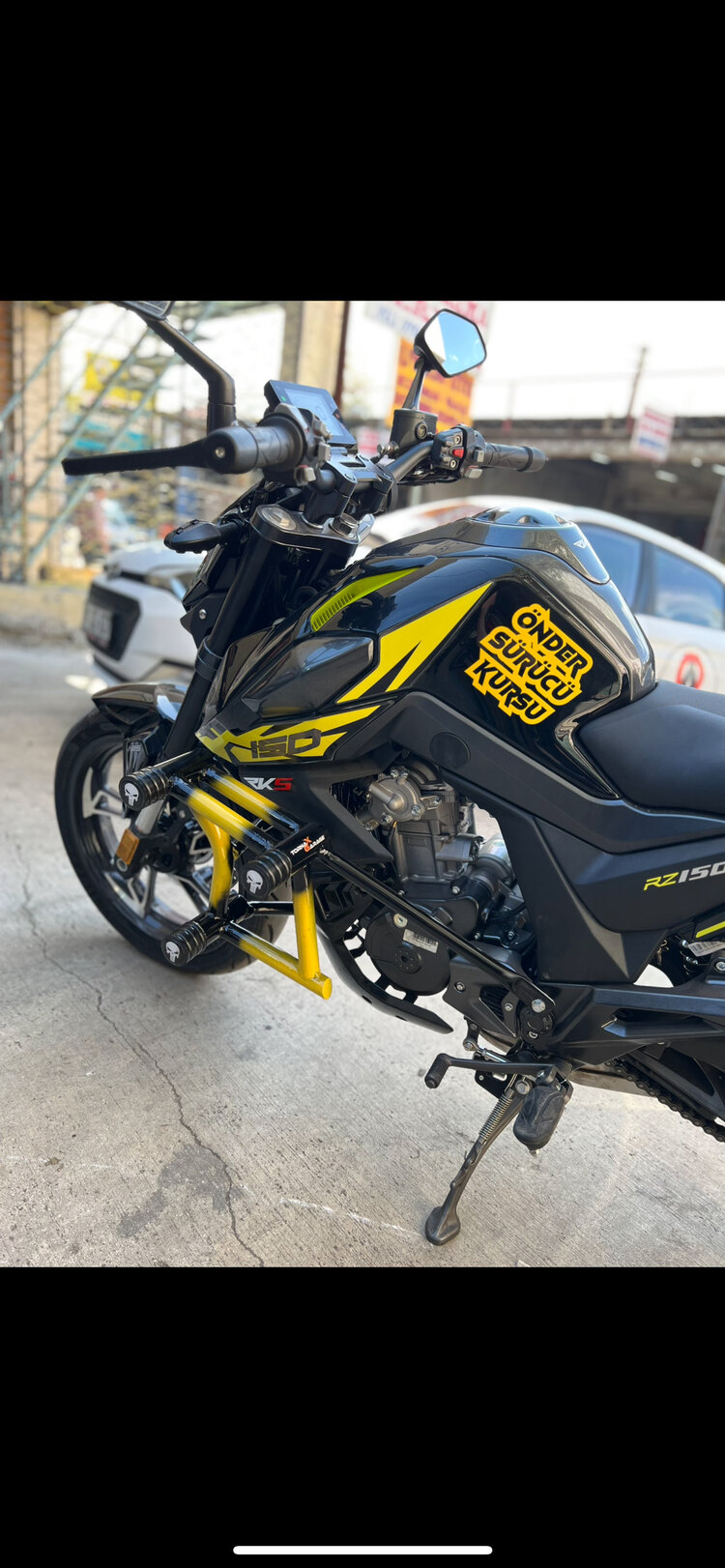 Rks Zontes rz125/150 6 lı koruma demiri