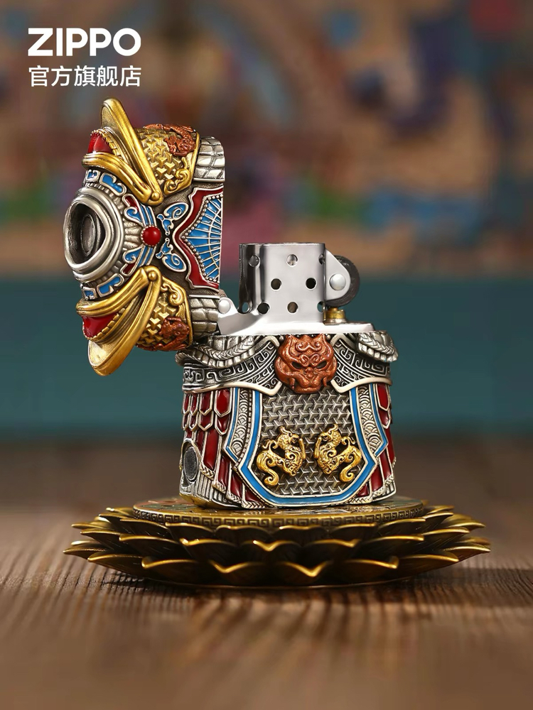 Monkey King's golden club, Victorious Warrior Buddha, Zippo lighter