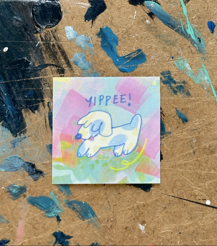 yippee! sticker