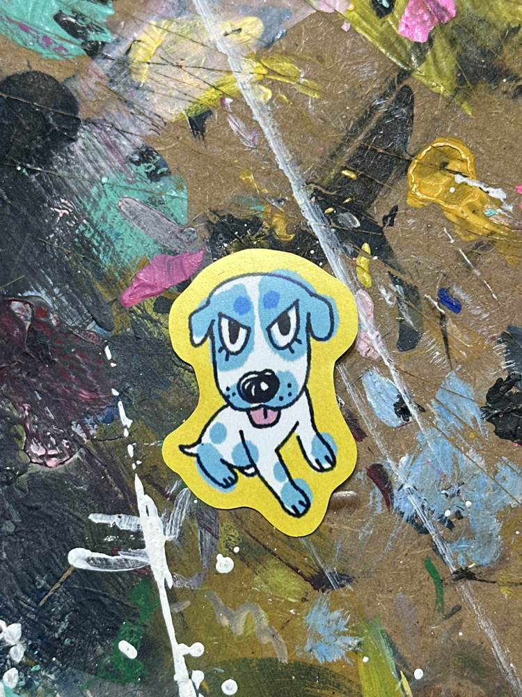köpüş sticker