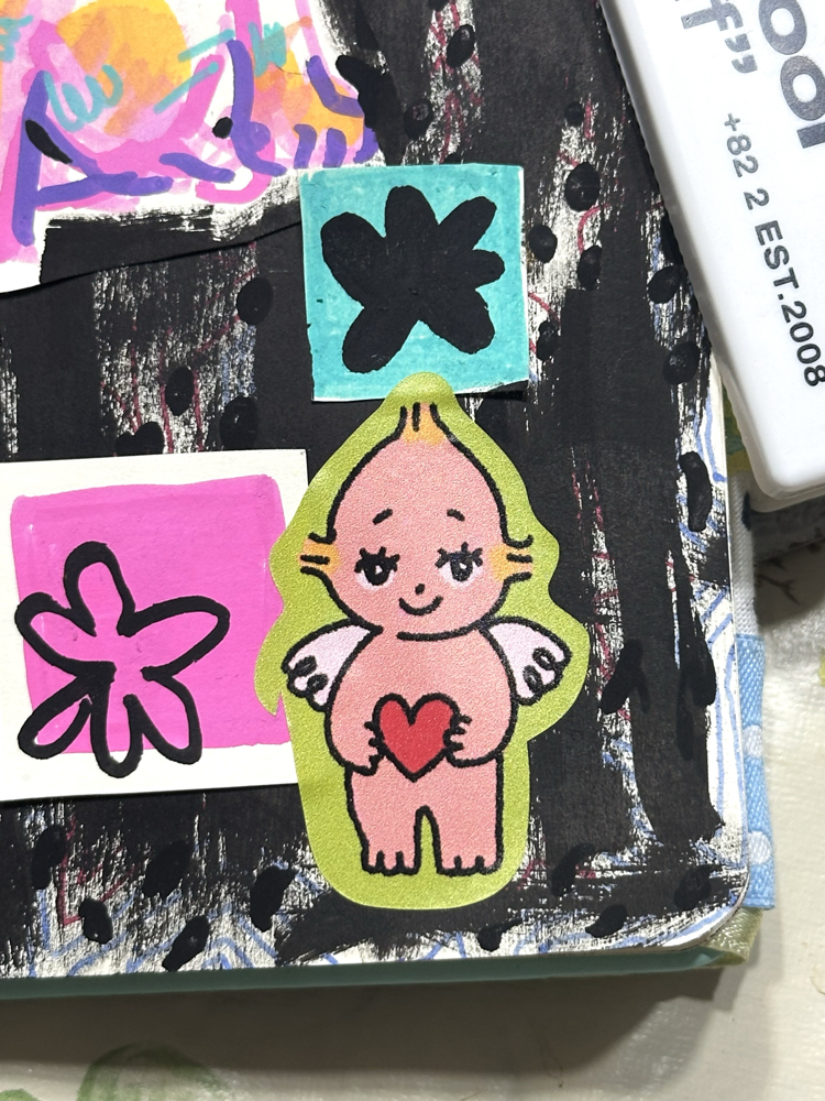 defolu my little treasures sticker sheet