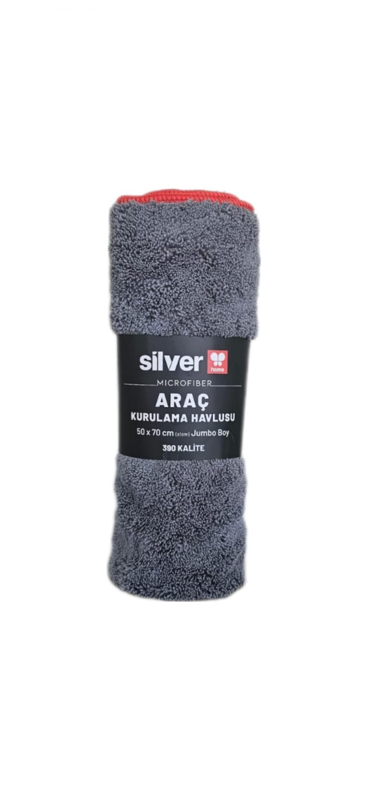 Silver Home 390 GSM Süper Emici Mikrofiber Kurulama Bezi (50x70 cm)