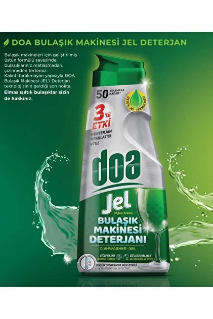 DOA BULAŞIK  JEL  900 ML