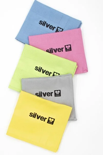 Silver  Home Dekoratif Cam Bezi