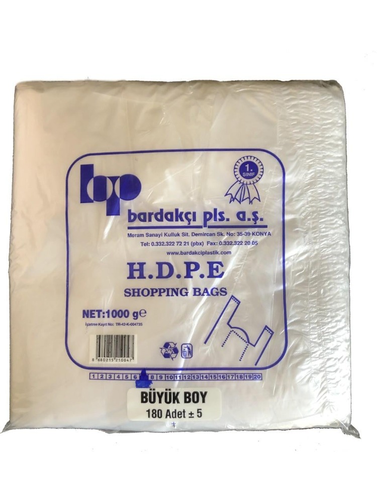 HIŞIR POŞET ŞEFFAF BÜYÜK BOY