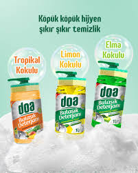 DOA SIVI BULAŞIK DETERJANI SÜNGERLİ 1L