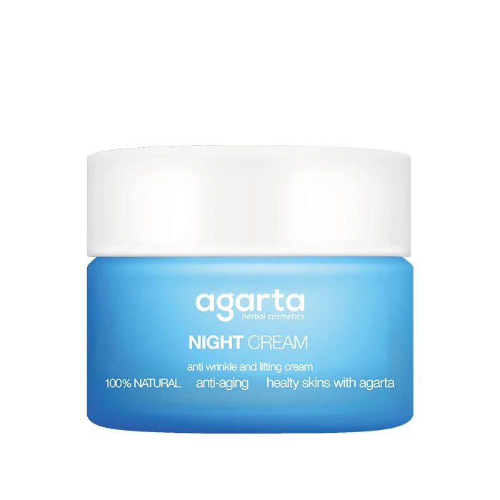 AGARTA DOĞAL YAŞLANMA KARŞITI ANTI AGING GECE BAKIM KREMİ 50 ML
