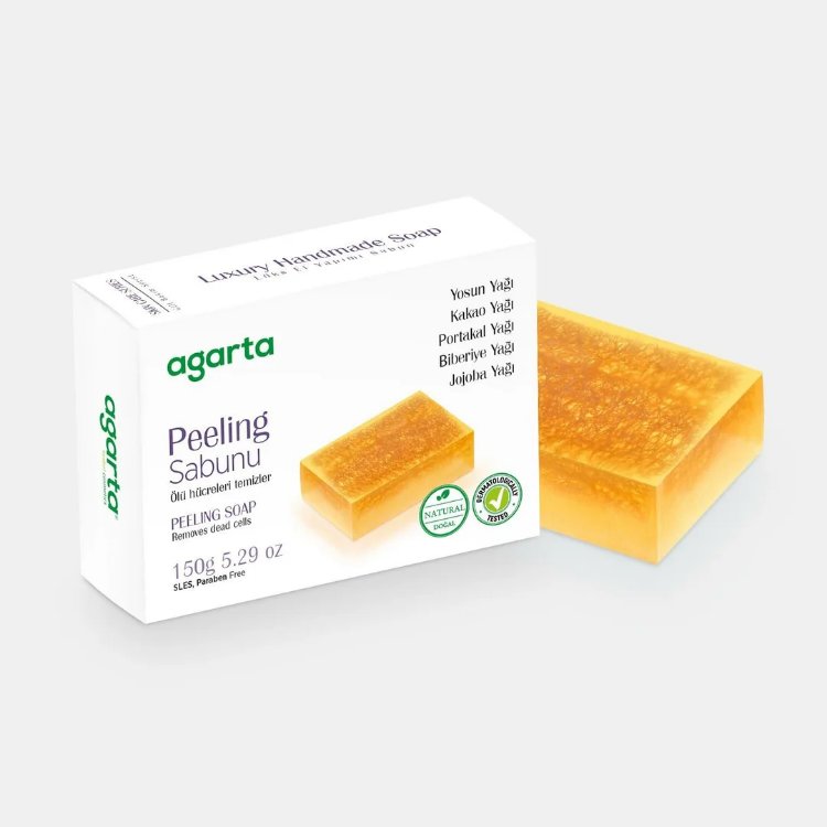 AGARTA DOĞAL PEELİNG KABAK LİFLİ SABUN 150 GR