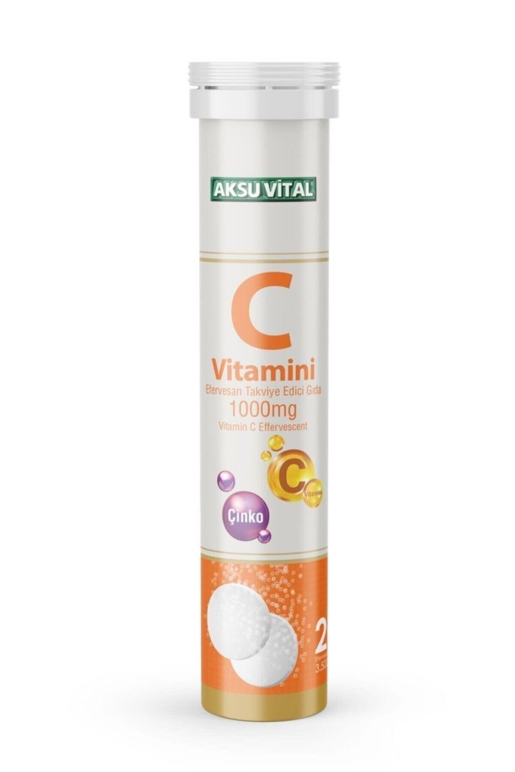 AKSU VİTAL C VİTAMİN EFERVESAN 20 TABLET