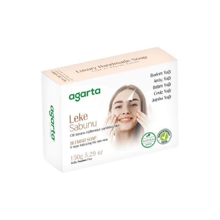 AGARTA DOĞAL BAKIM LEKELİ CİLTLER SABUNU 150 GR