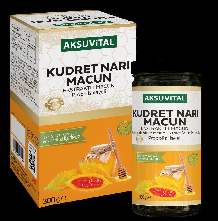 AKSU VİTAL KUDRET NARI EKSTRAKTLI MACUNU 300 GR
